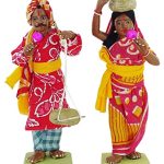 simonart and printing golu dolls