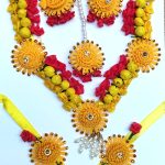 simonart and printing fabric jewellery set