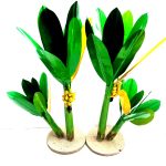 artificial banana tree handicrafts 1pair set