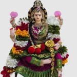 VARALAKSHMI IDOL FOR VARALAXMI PUJA – KAALI MAA, GOWRI MAA, MAHALAKSHMI MAA – 1 FT