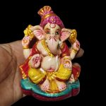 Ganesh Idoll Clay/Ganesh Sculpture Idol/Kan Drishti Ganapathy/Vinayakar clay  Idols/Ganesh Ji/Vinayakar Peruman/Lord Ganesha/Pillayar