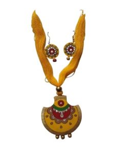Handmade Terracotta Jewellery Set
