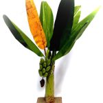 Artificial Banana Tree for Pooja - Metal Banana Trees for Decoration 1 ft 1 pice