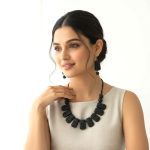 handmade terracotta jewellery set