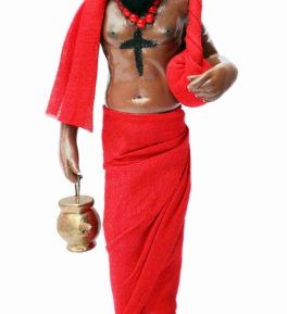 Sanyashi - Handmade Miniature Clay Idol